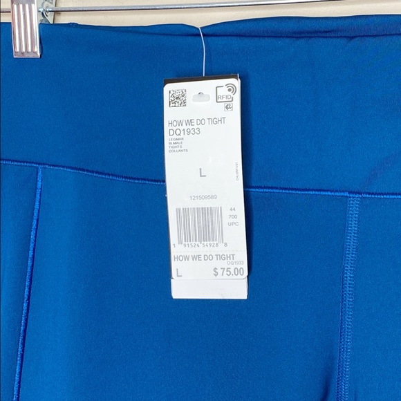 {adidas} mid-rise workout leggings - Picture 4 of 8